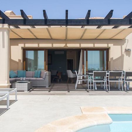 Luxurious Villa With Amazing Sea View And Pool Caleta De Fuste Exteriér fotografie