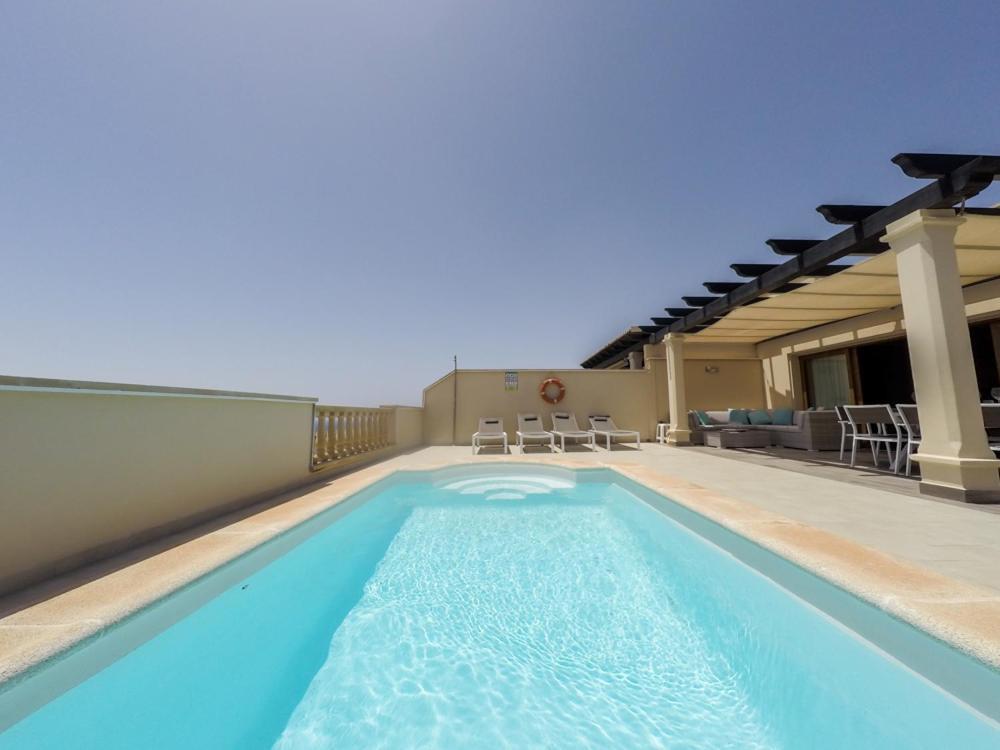 Luxurious Villa With Amazing Sea View And Pool Caleta De Fuste Exteriér fotografie