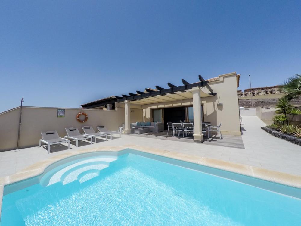 Luxurious Villa With Amazing Sea View And Pool Caleta De Fuste Exteriér fotografie