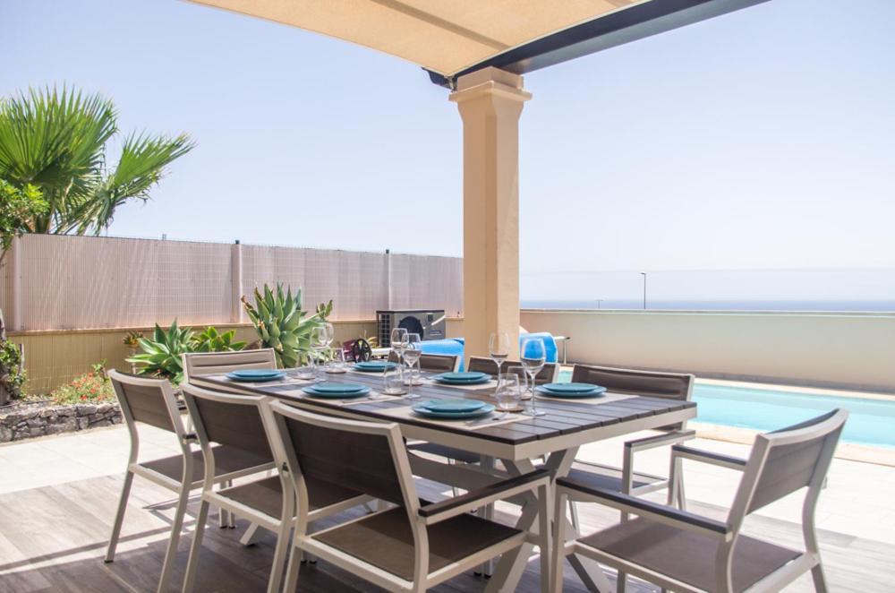 Luxurious Villa With Amazing Sea View And Pool Caleta De Fuste Exteriér fotografie